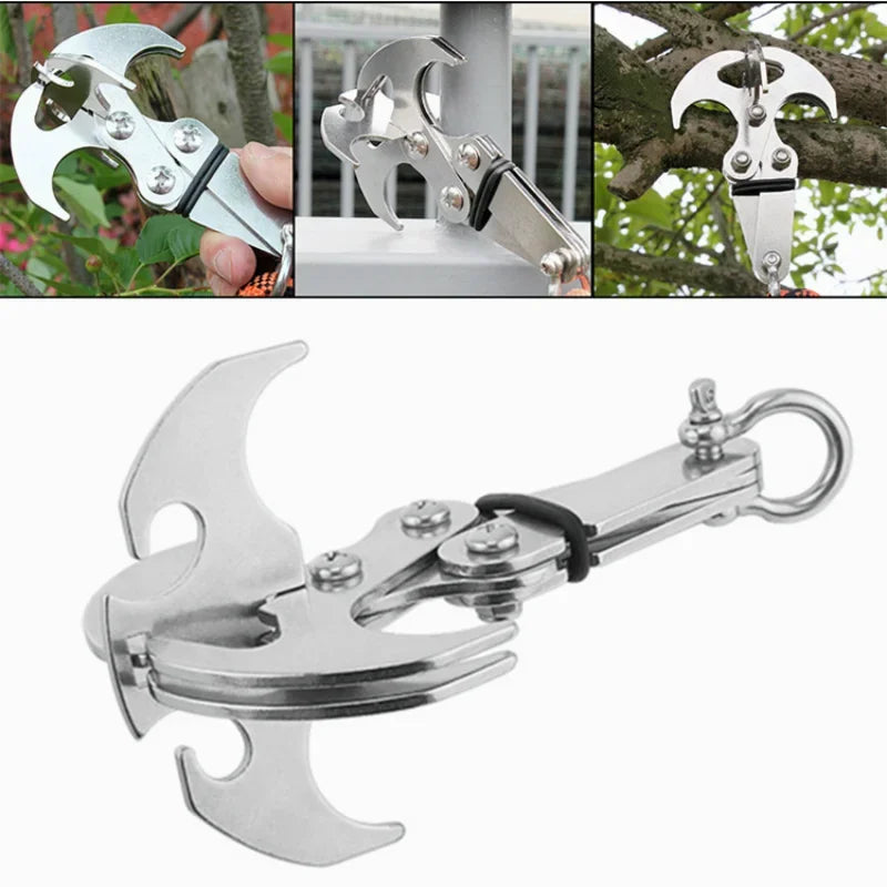 Multi-Functional Grappling Hook and Utility Tool