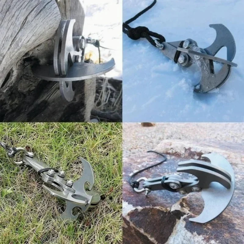 Multi-Functional Grappling Hook and Utility Tool