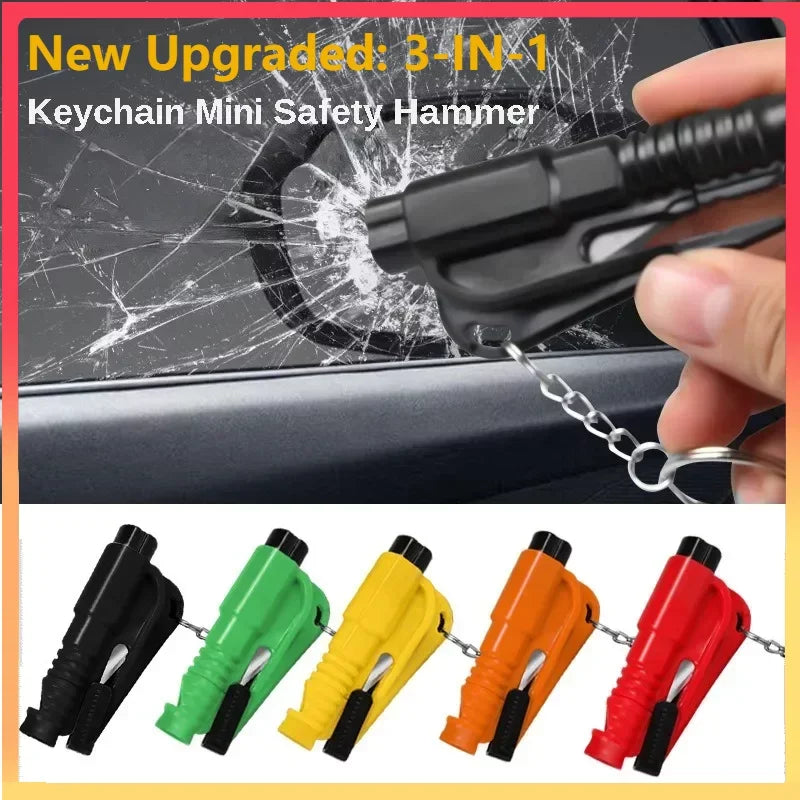 AutoGuard Rescue 3-in-1 Car Safety Tool