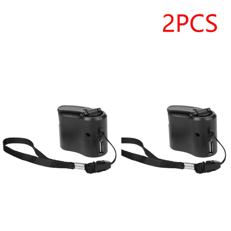 Portable Hand Crank Dynamo Charger: Your Lifeline in Emergencies - Power Up Your Devices Anywhere, Anytime!