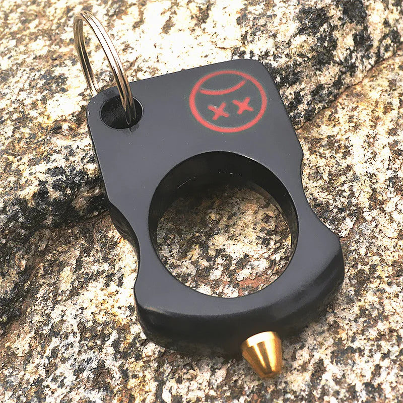 Sleek Multi-Use Survival Ring: Durable EDC Defense and Utility Tool for Everyday Preparedness