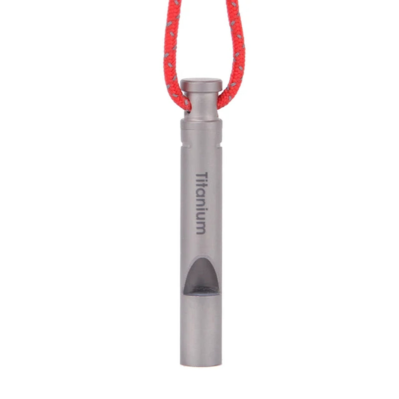 Titanium Whistle: Lightweight, Corrosion-Resistant Survival Tool for Outdoor Enthusiasts