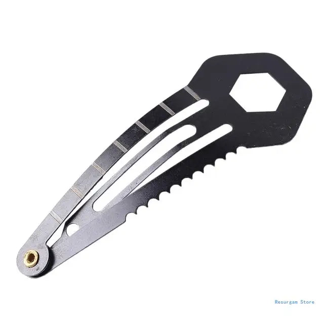 Survival Hairpin: Versatile Stainless Steel Self-Defense Multi-Tool