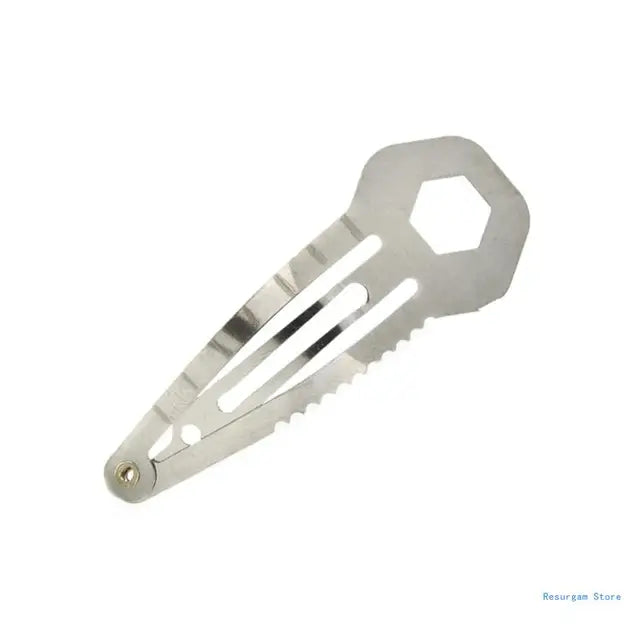 Survival Hairpin: Versatile Stainless Steel Self-Defense Multi-Tool