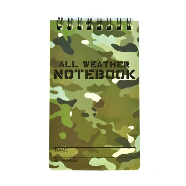 Tactical Camouflage Book Cover - Outdoor Diary with Abrasion Resistance for Military Supplies