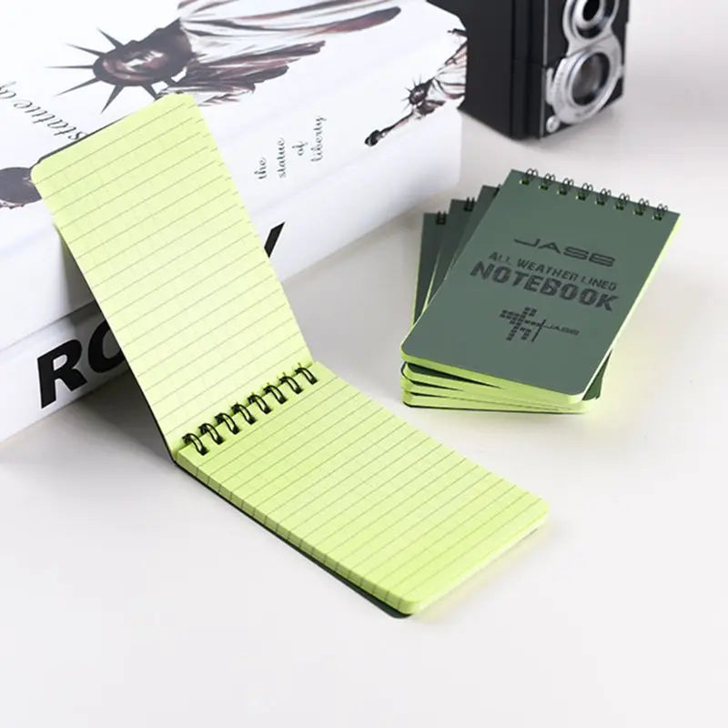 Tactical Waterproof Notebook - All-Weather Writing Paper for Military, Outdoors, Camping