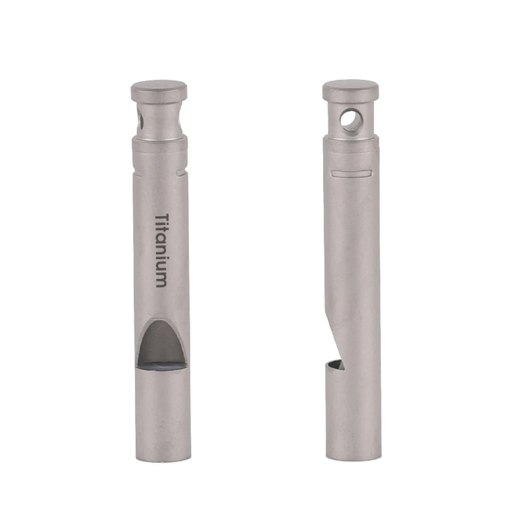 Titanium Whistle: Lightweight, Corrosion-Resistant Survival Tool for Outdoor Enthusiasts