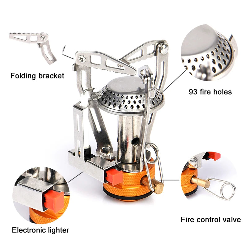 Portable Gas Stove Heater for Camping and Survival