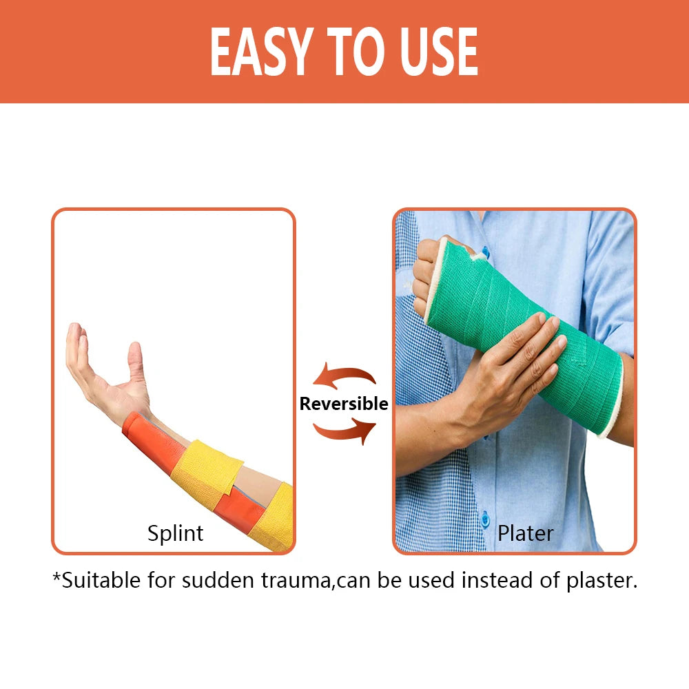 First Aid Aluminum Splint Roll 11*46Cm Medical Survival Polymer for Fixture Bone Emergency Kit Outdoor Travel